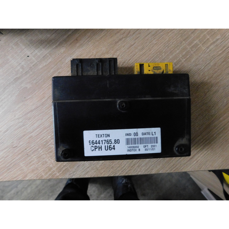 Блок комфорту FIAT SCUDO. 9644176580.