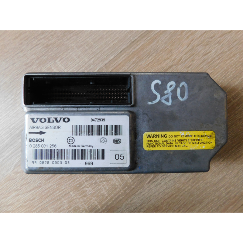 Блок керування подушками безпекі  AIRBAG VOLVO S80 0285001256.