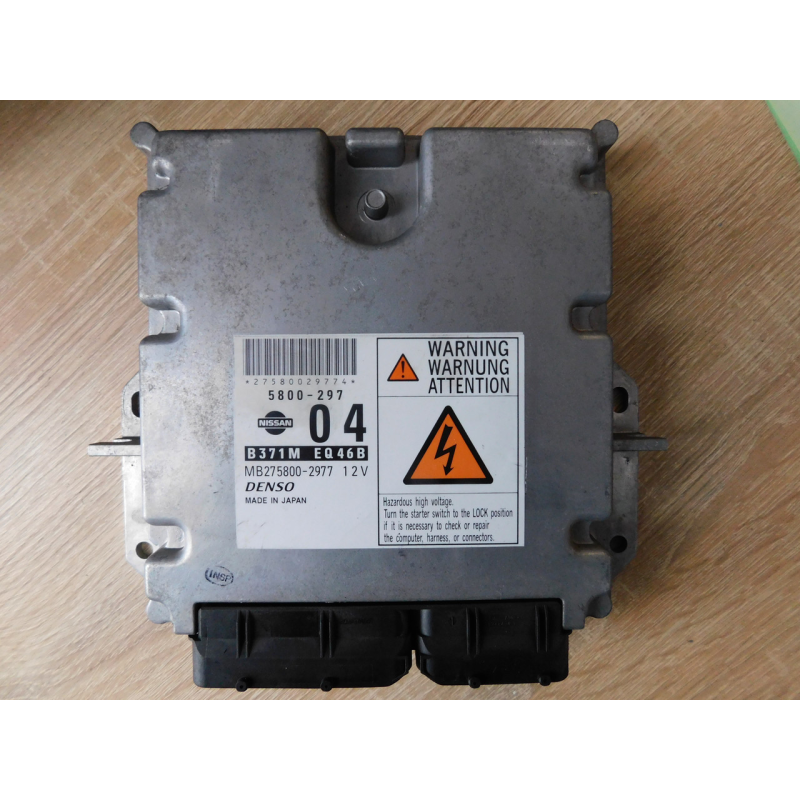 Блок керування двигуном  NISSAN  X-TRAIL. T-30  2.2 DCI.  MB275800-2977. B371M EQ46B
