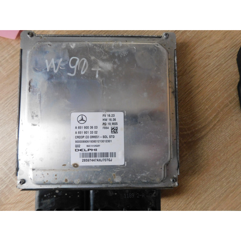 Блок управління двигуном  MERCEDES SPRINTER W907.  A6519003603.  A6519013302.